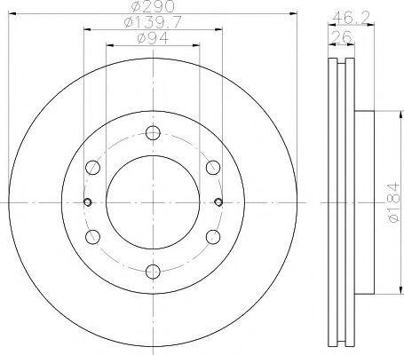 Imagine Disc frana TEXTAR 92128800