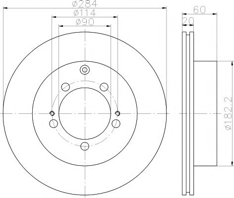 Imagine Disc frana TEXTAR 92134700