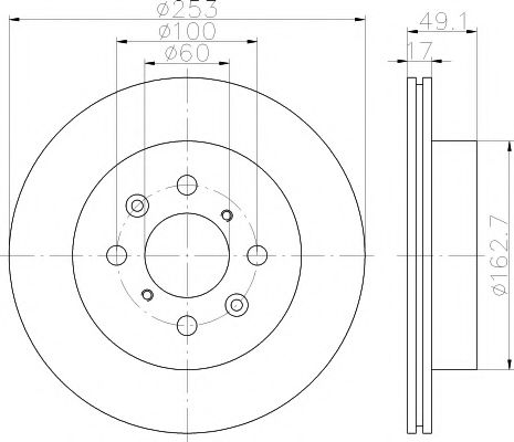 Imagine Disc frana TEXTAR 92135303