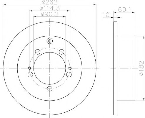 Imagine Disc frana TEXTAR 92136103