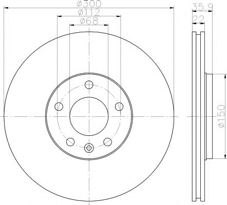 Imagine Disc frana TEXTAR 92137103