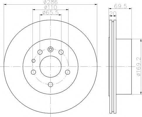 Imagine Disc frana TEXTAR 92144900