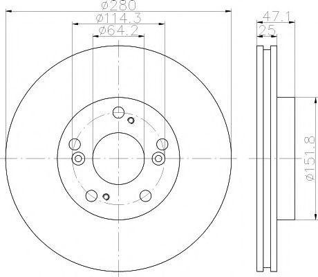 Imagine Disc frana TEXTAR 92146600