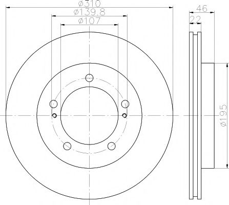 Imagine Disc frana TEXTAR 92149000