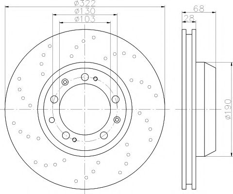 Imagine Disc frana TEXTAR 92150100