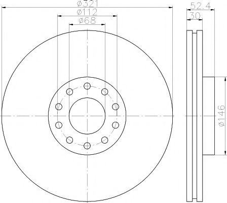 Imagine Disc frana TEXTAR 92154703