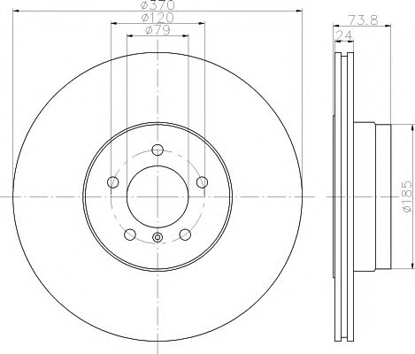 Imagine Disc frana TEXTAR 92155203