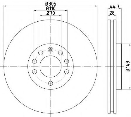 Imagine Disc frana TEXTAR 92155403