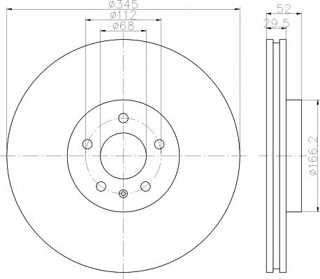 Imagine Disc frana TEXTAR 92160203