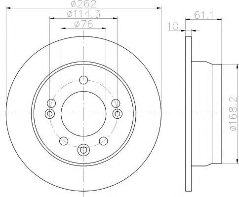 Imagine Disc frana TEXTAR 92161700