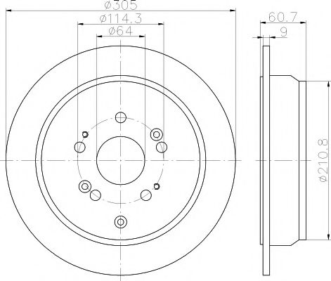 Imagine Disc frana TEXTAR 92162500