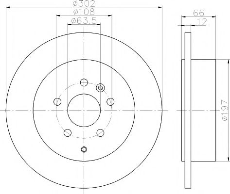 Imagine Disc frana TEXTAR 92162700