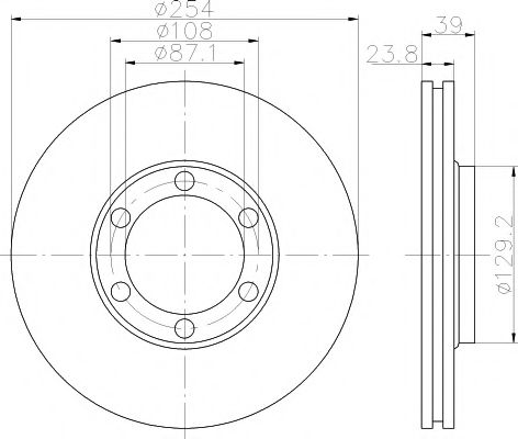 Imagine Disc frana TEXTAR 92166900