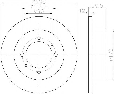 Imagine Disc frana TEXTAR 92169603