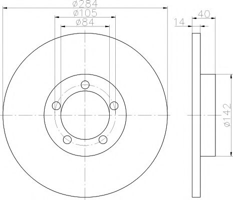 Imagine Disc frana TEXTAR 92171003