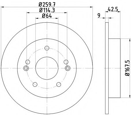 Imagine Disc frana TEXTAR 92172003