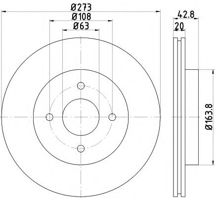 Imagine Disc frana TEXTAR 92172503