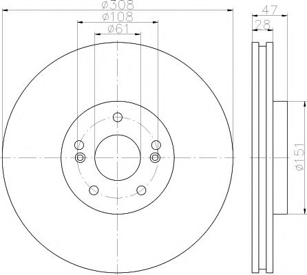 Imagine Disc frana TEXTAR 92174003