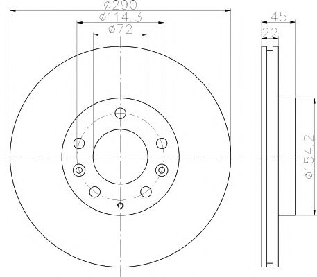 Imagine Disc frana TEXTAR 92175603