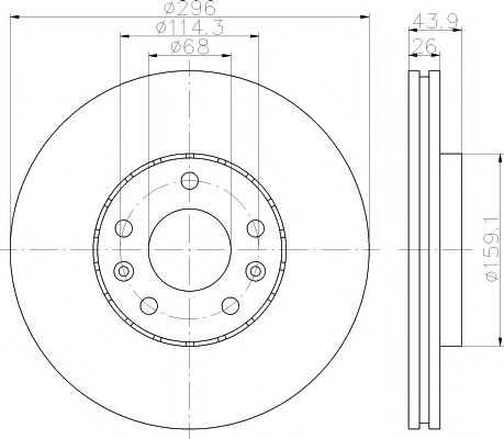 Imagine Disc frana TEXTAR 92195603