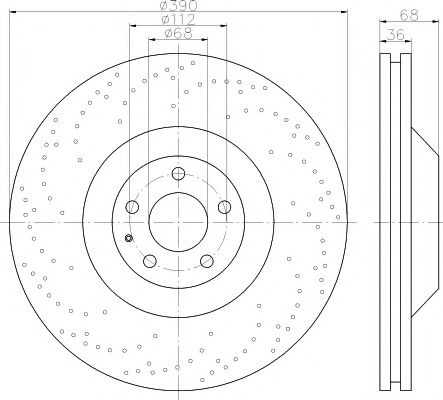 Disc frana TEXTAR 92208310