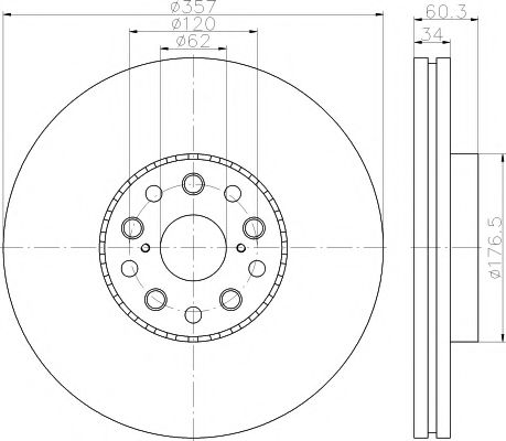 Imagine Disc frana TEXTAR 92224303