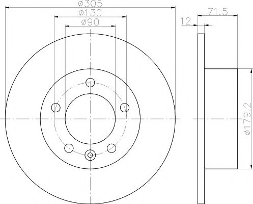 Imagine Disc frana TEXTAR 92228700