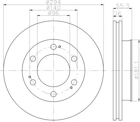 Imagine Disc frana TEXTAR 92229003