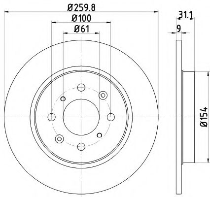 Imagine Disc frana TEXTAR 92234203