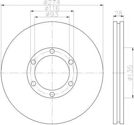 Imagine Disc frana TEXTAR 92236200