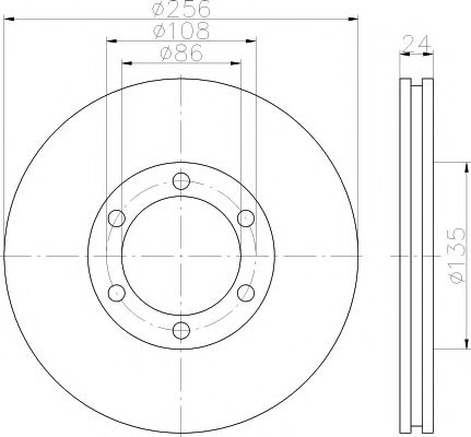 Imagine Disc frana TEXTAR 92236300