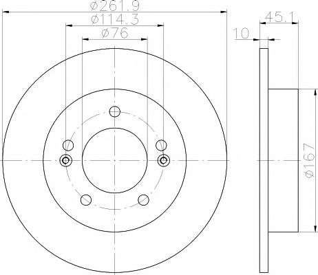 Imagine Disc frana TEXTAR 92240003