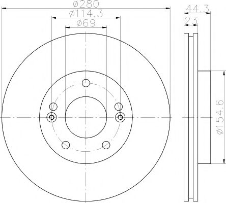 Imagine Disc frana TEXTAR 92243203