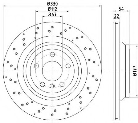 Imagine Disc frana TEXTAR 92254505