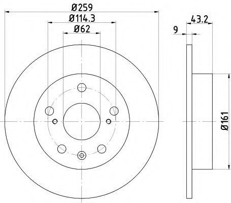 Imagine Disc frana TEXTAR 92268403