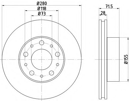 Imagine Disc frana TEXTAR 92275003