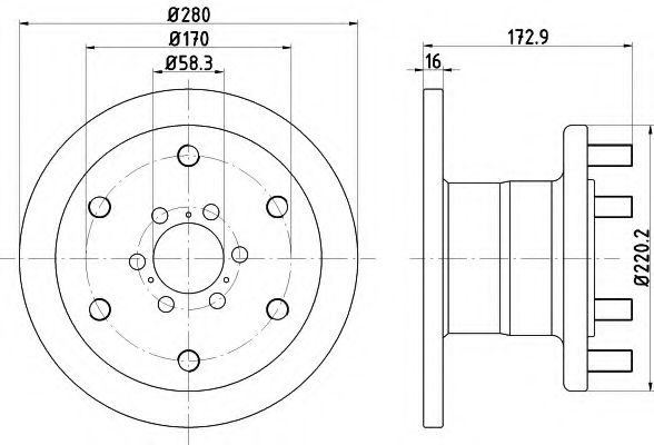 Imagine Disc frana TEXTAR 93042801