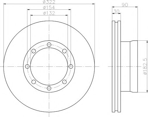 Imagine Disc frana TEXTAR 93058800