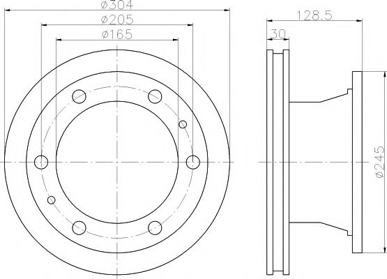 Imagine Disc frana TEXTAR 93084800