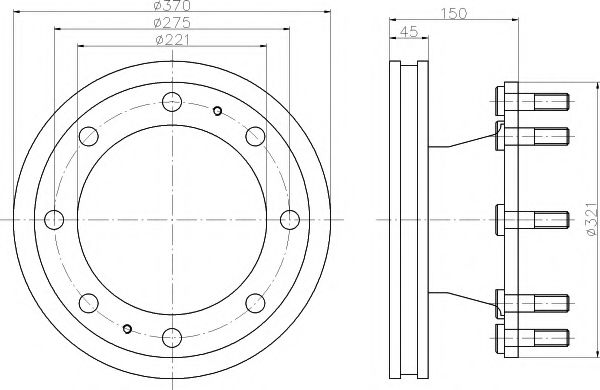 Imagine Disc frana TEXTAR 93085000