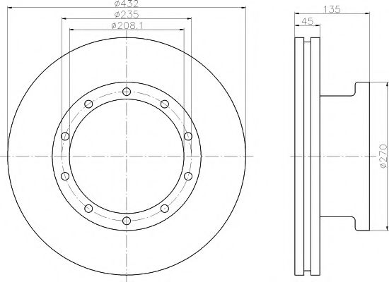 Imagine Disc frana TEXTAR 93087000