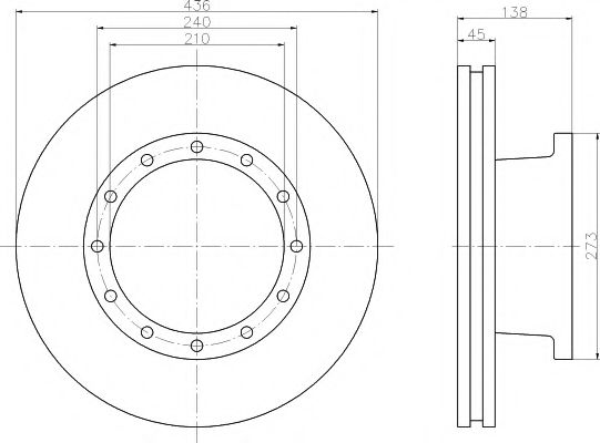 Imagine Disc frana TEXTAR 93096100