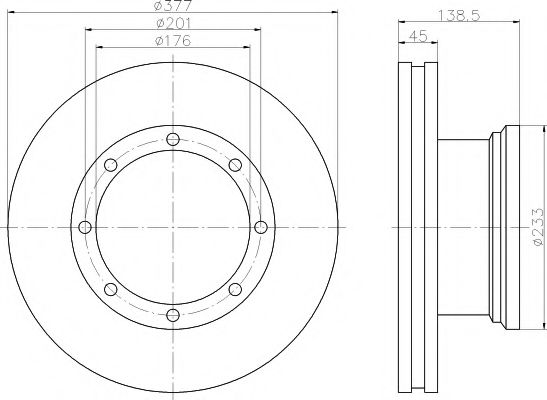 Imagine Disc frana TEXTAR 93101500