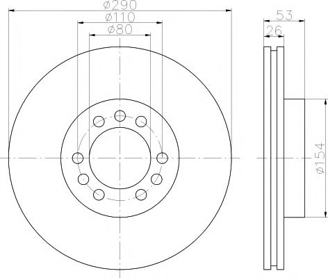 Imagine Disc frana TEXTAR 93127200