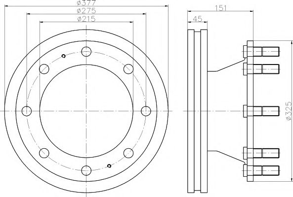 Imagine Disc frana TEXTAR 93127600