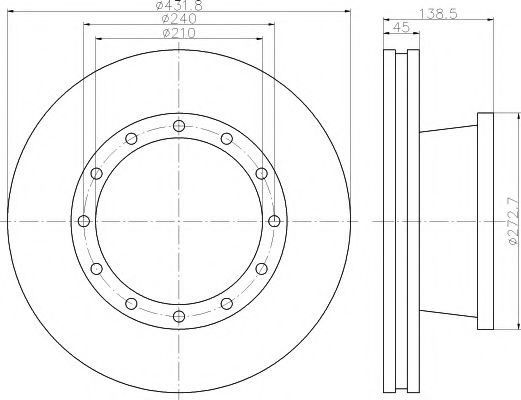 Imagine Disc frana TEXTAR 93142900