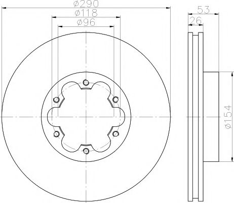 Imagine Disc frana TEXTAR 93240600