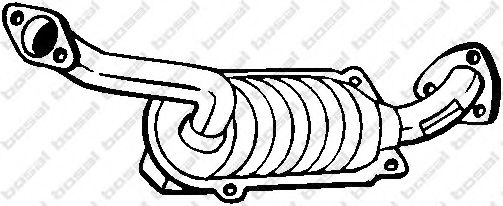 Imagine Catalizator BOSAL 090-731