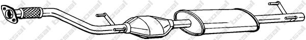 Catalizator BOSAL 098-490