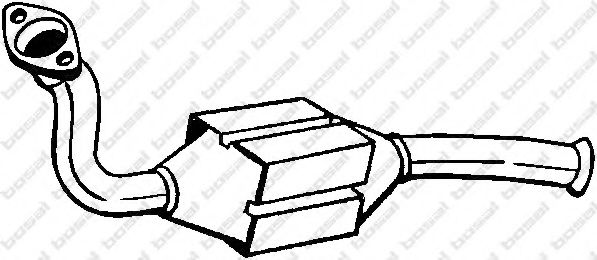 Imagine Catalizator BOSAL 099-715